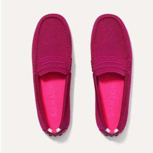 LIKE NEW ROTHYS Driver in Raspberry - worn once